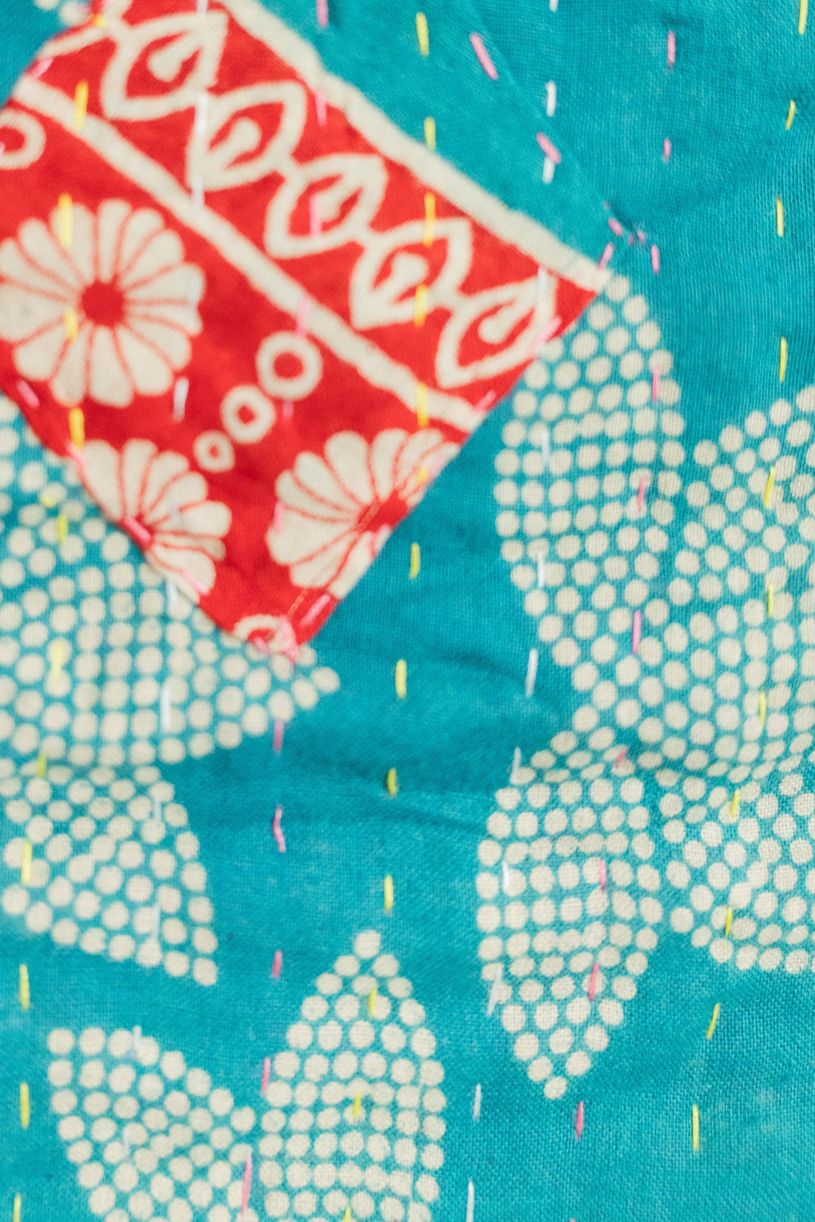 Whimsy Large Kantha Throw