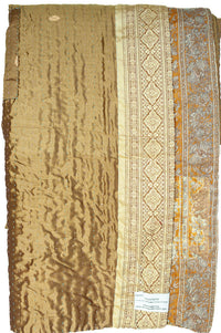 Kantha Silk Throw Blanket