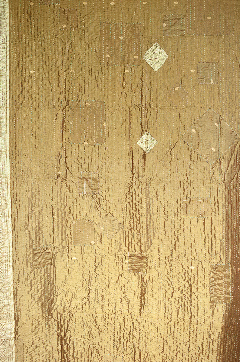 Whimsy Silk Blend Kantha Throw