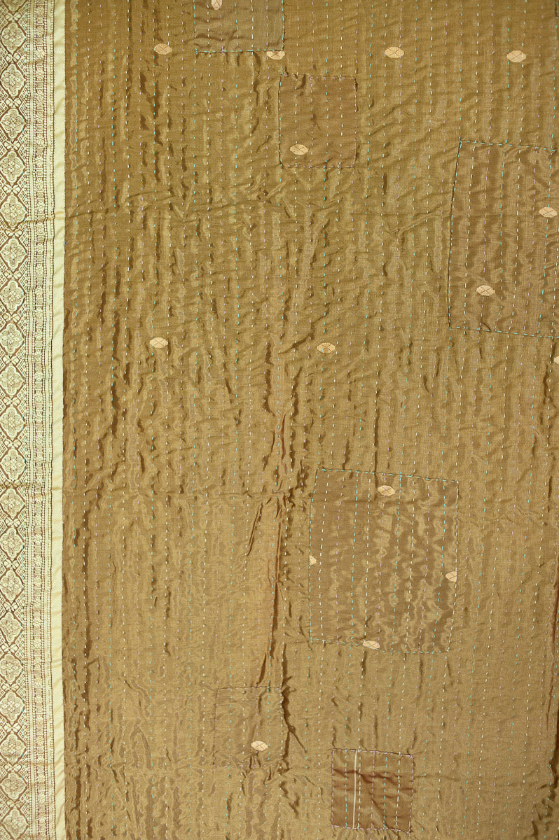 Whimsy Silk Blend Kantha Throw