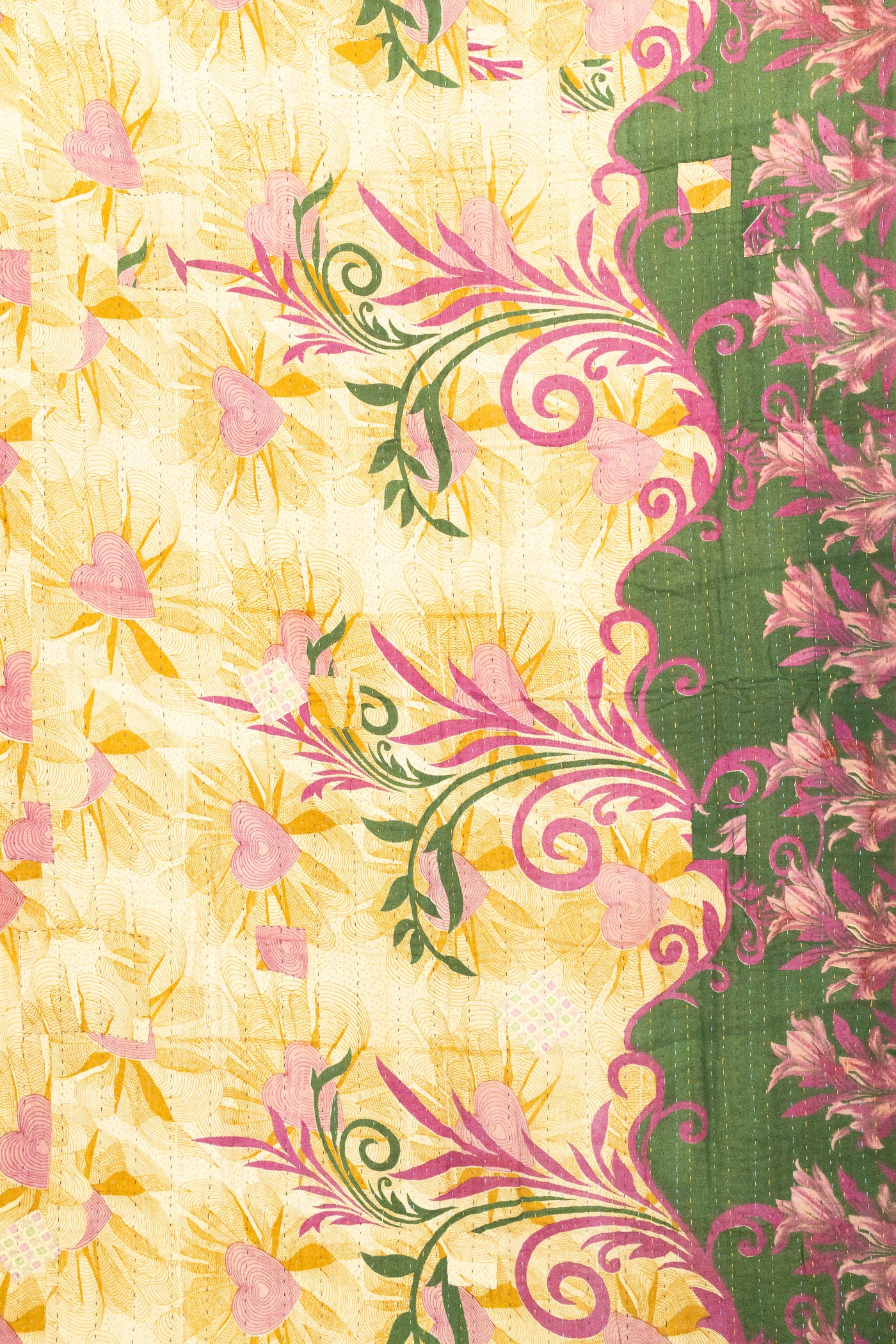 Wholehearted Kantha Throw Blanket