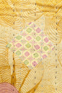 Wholehearted Kantha Throw Blanket