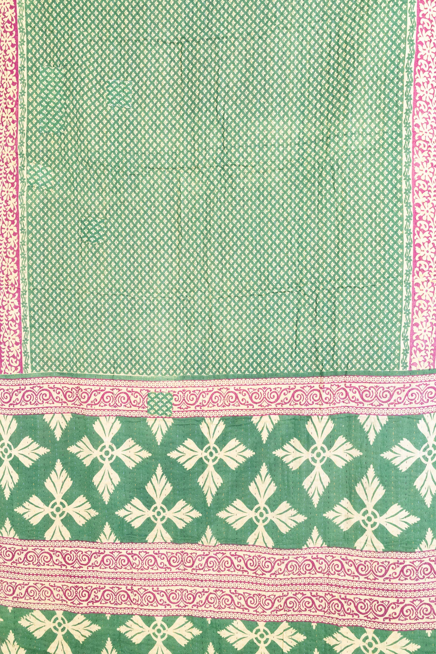 Wholehearted Kantha Throw Blanket