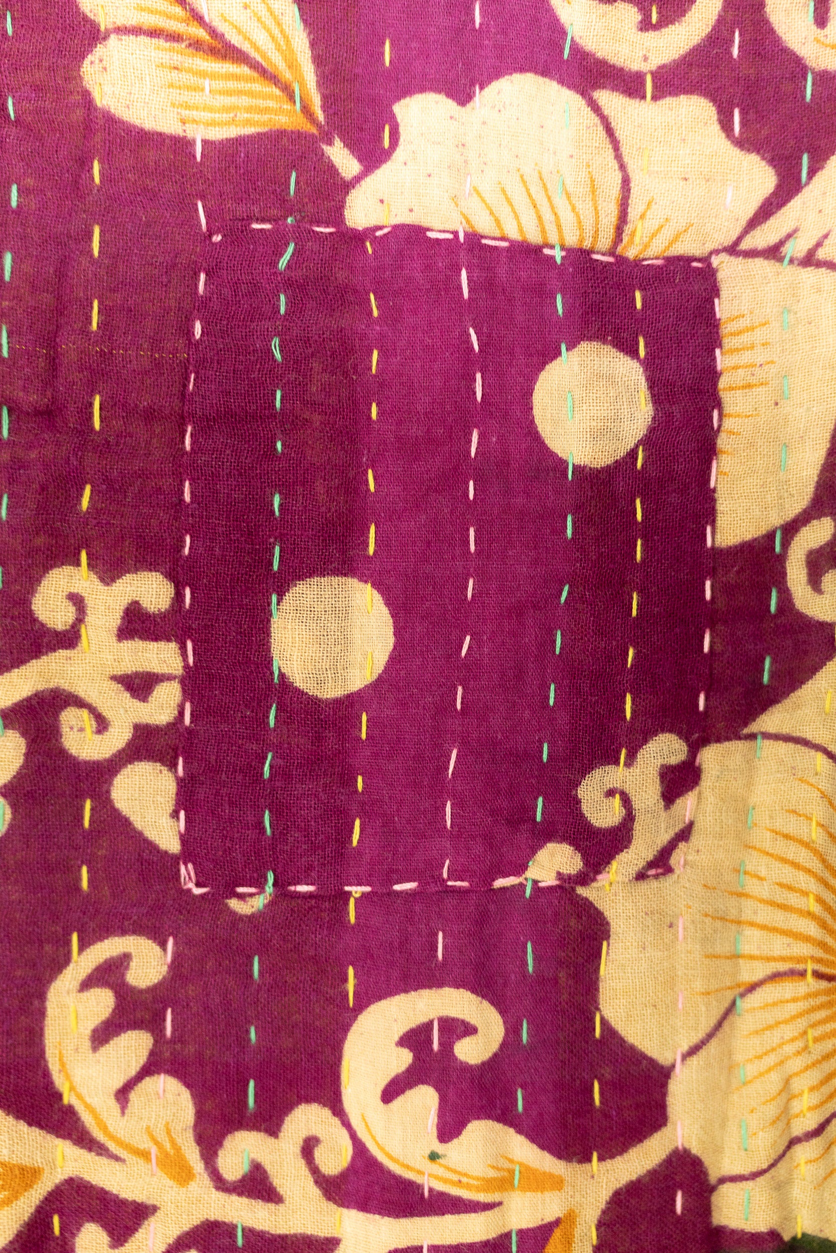 Willow Kantha Throw