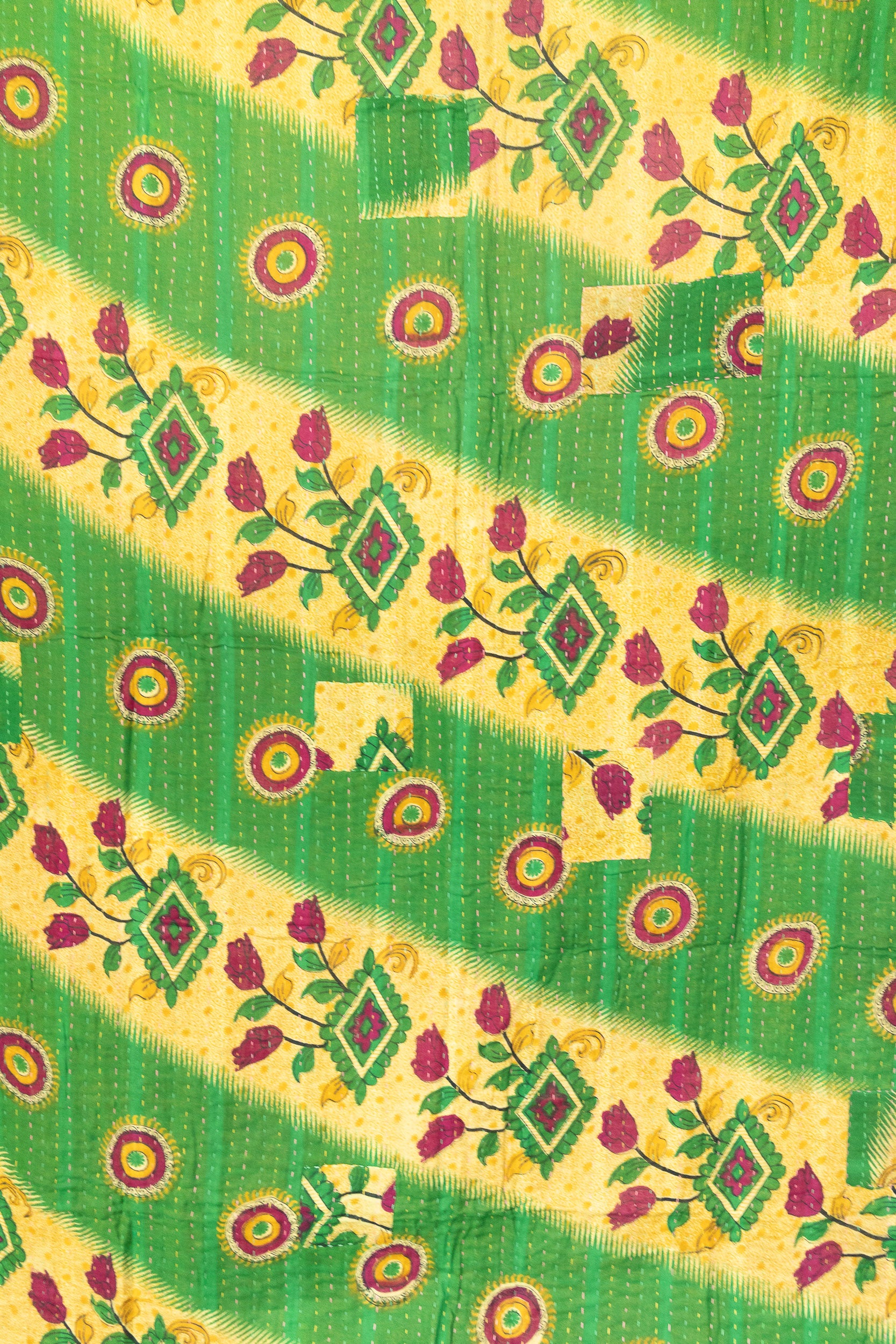 Willow Kantha Throw
