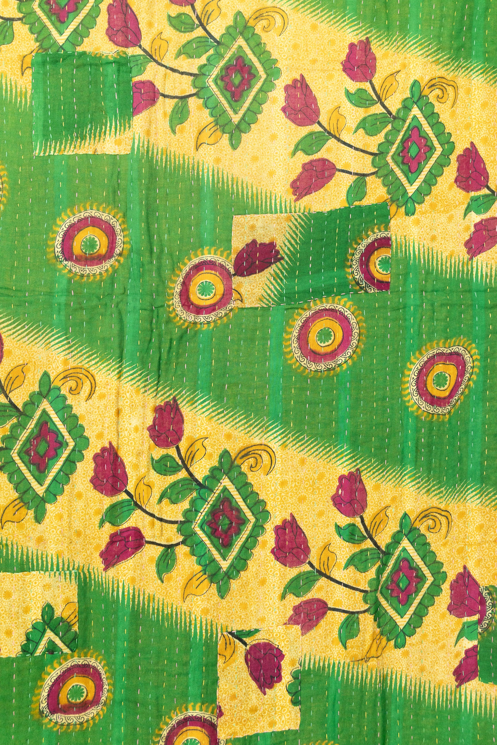 Willow Kantha Throw