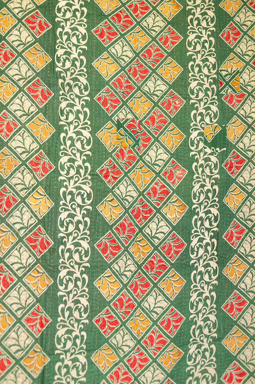 Kantha Holiday Throw