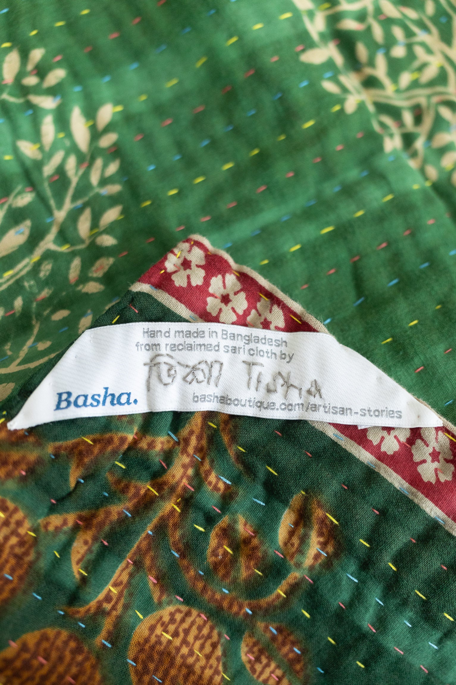 Wish Kantha Throw