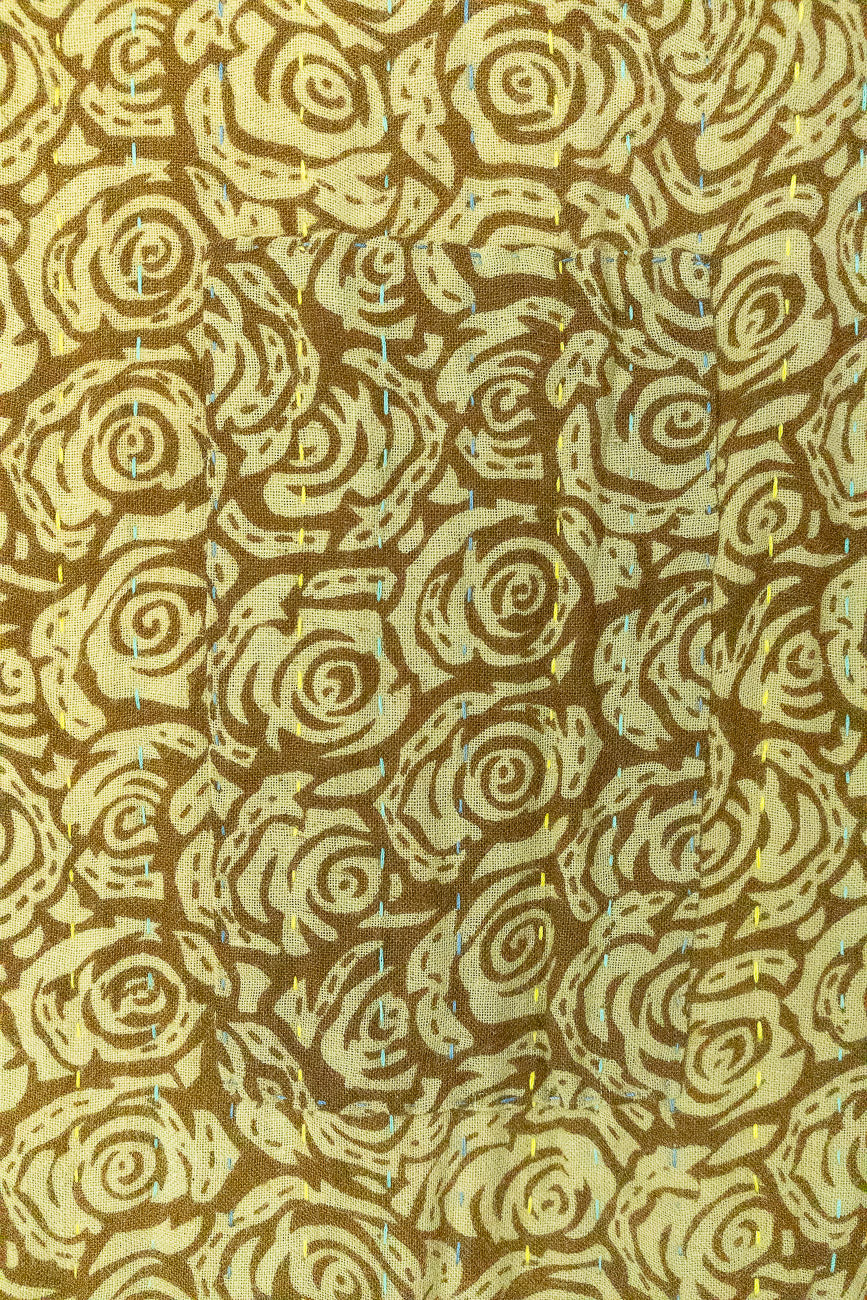 Wistful Kantha Throw