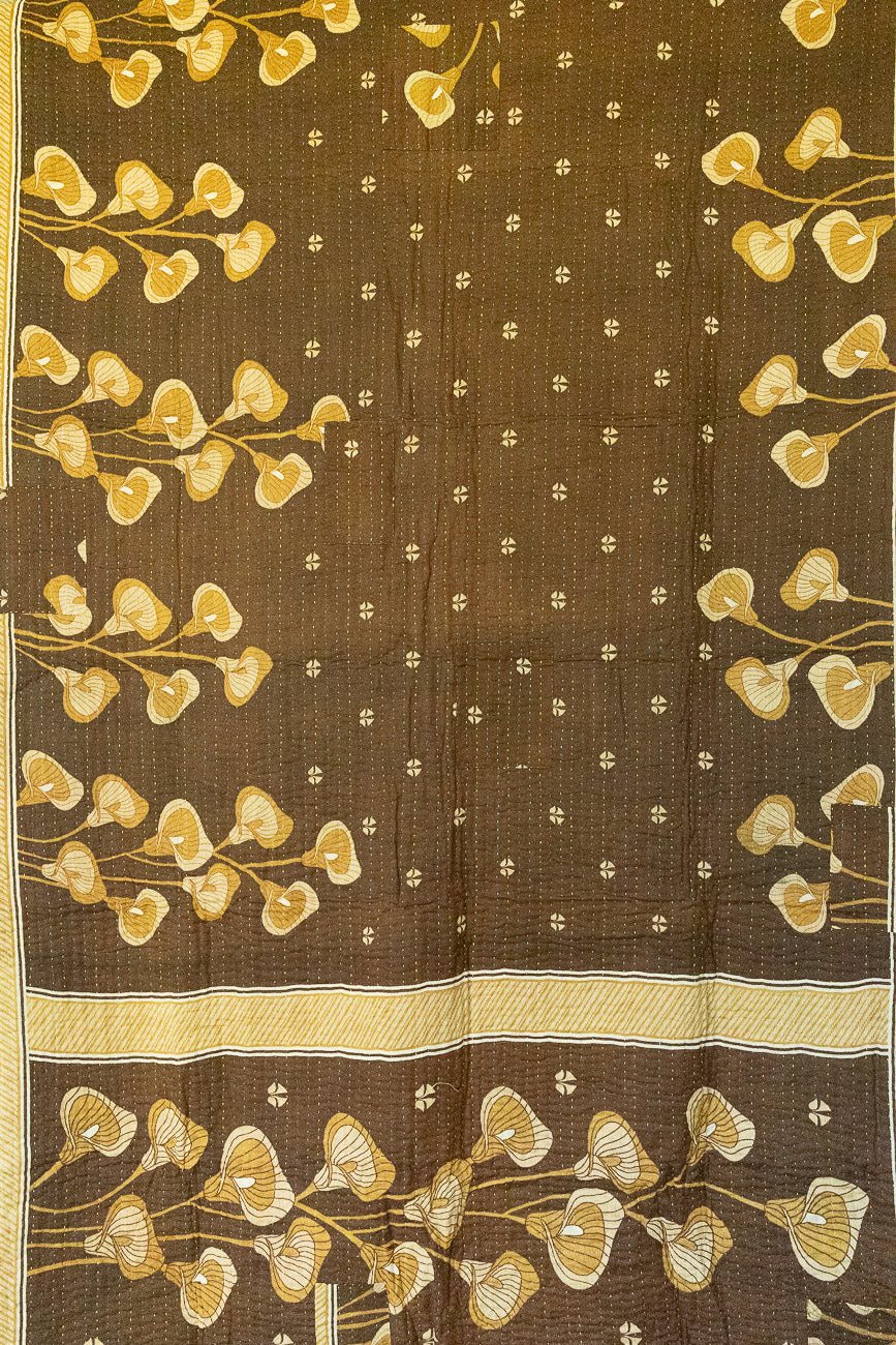 Wistful Kantha Throw