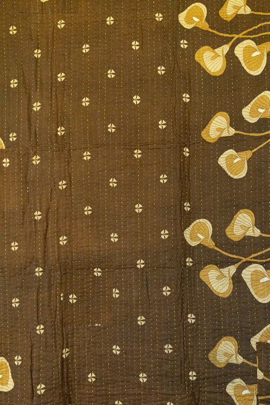 Wistful Kantha Throw