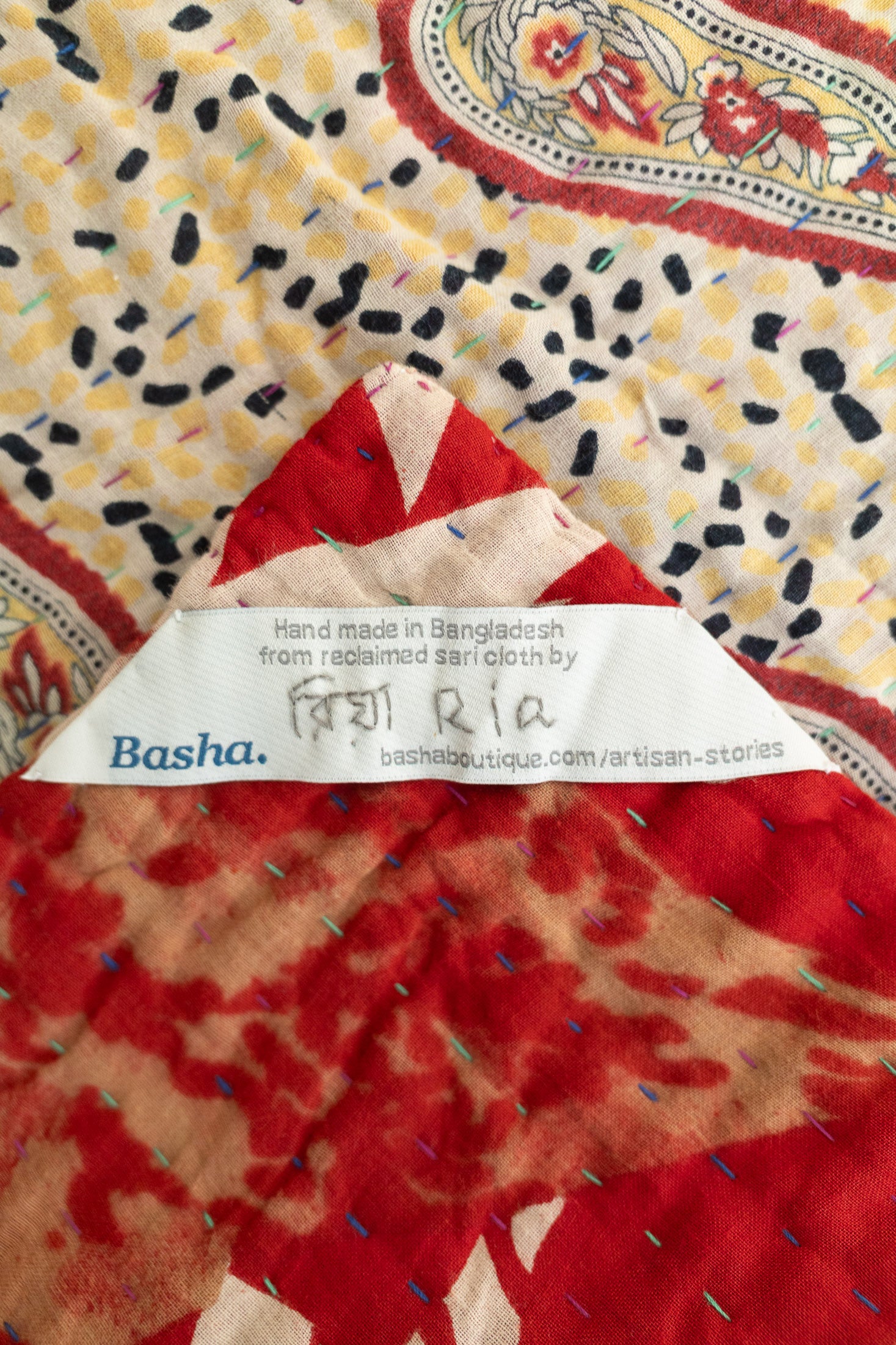 Wonder Kantha Throw