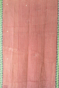 Kantha Throw Bed Quilt