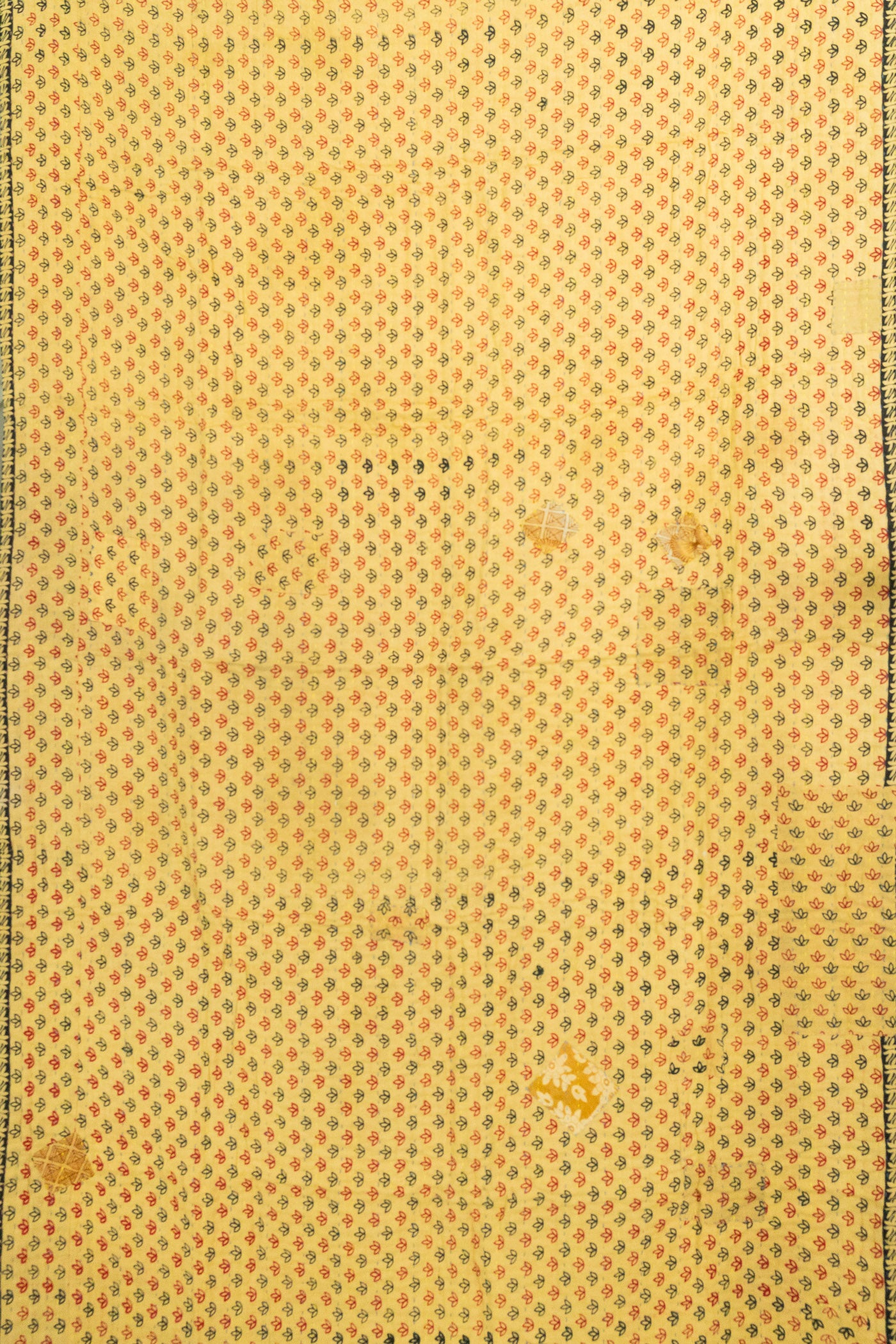 Writer Kantha Throw Blanket