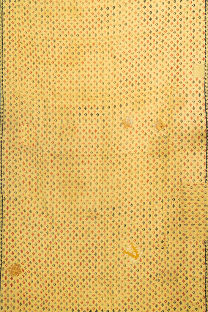 Writer Kantha Throw Blanket