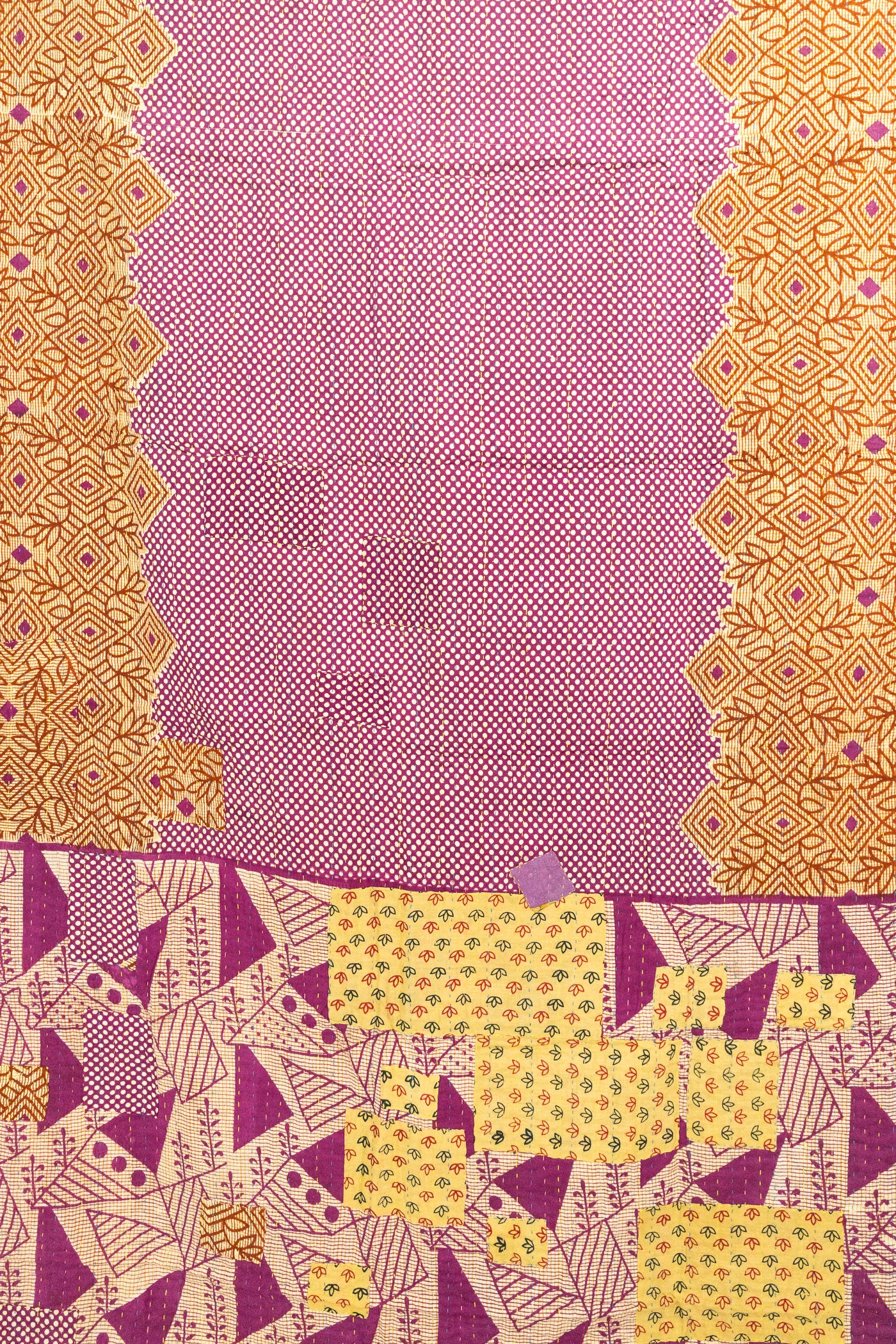 Writer Kantha Throw Blanket