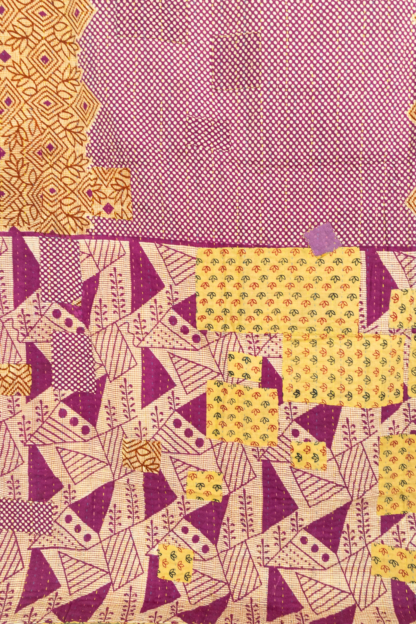Writer Kantha Throw Blanket