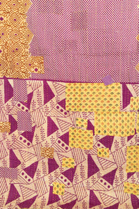 Writer Kantha Throw Blanket