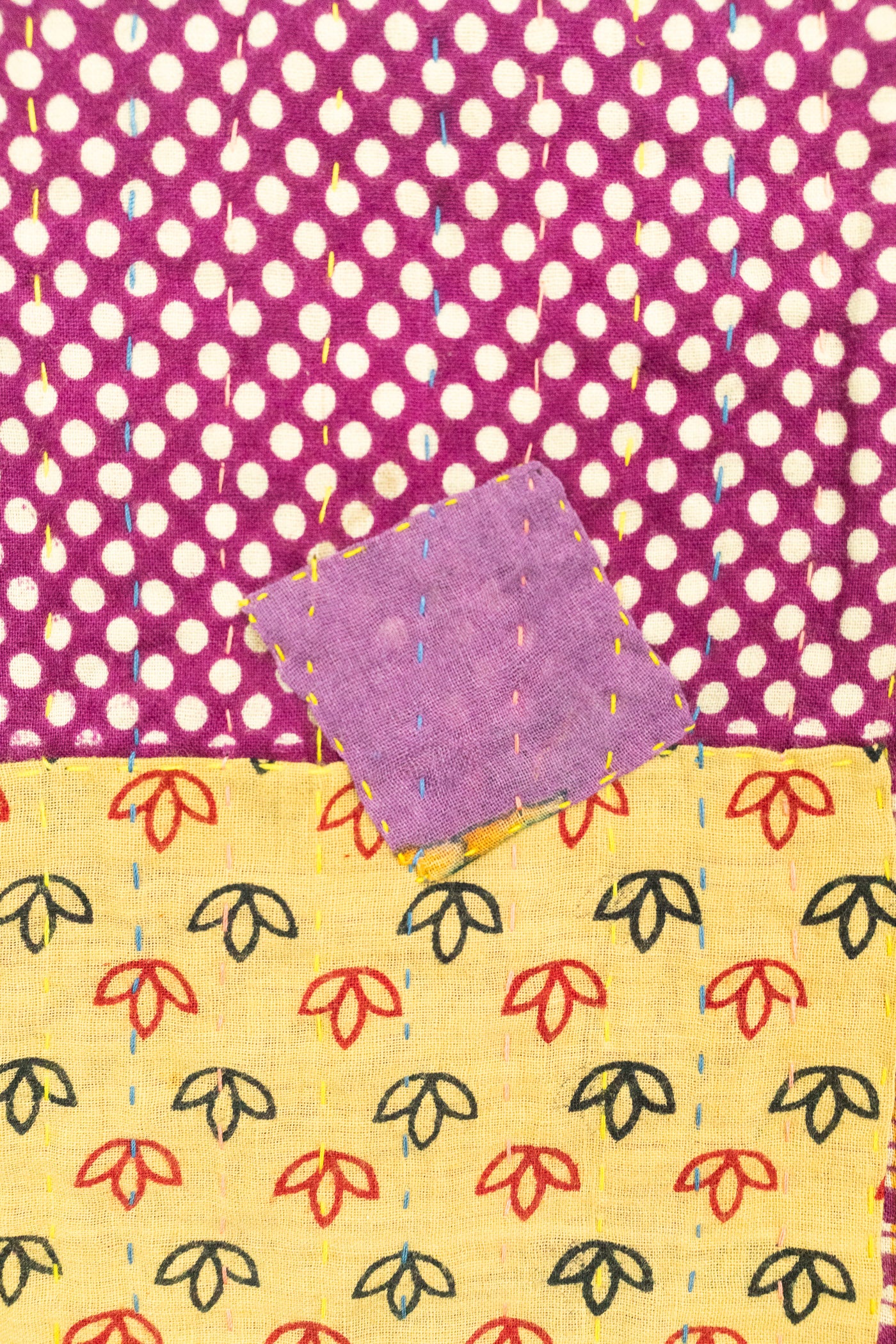 Writer Kantha Throw Blanket