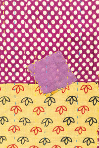 Writer Kantha Throw Blanket
