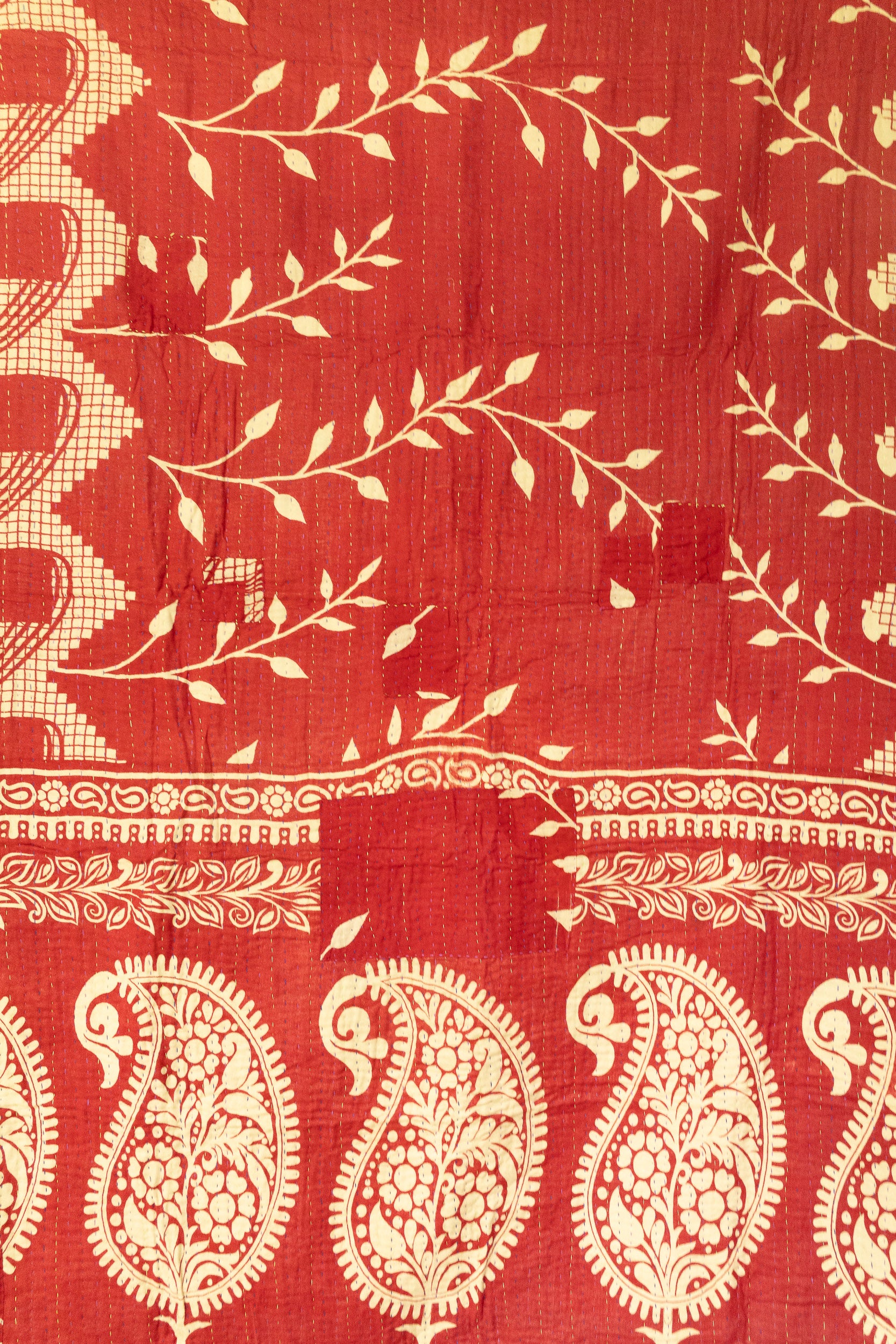 Zinnia Kantha Throw