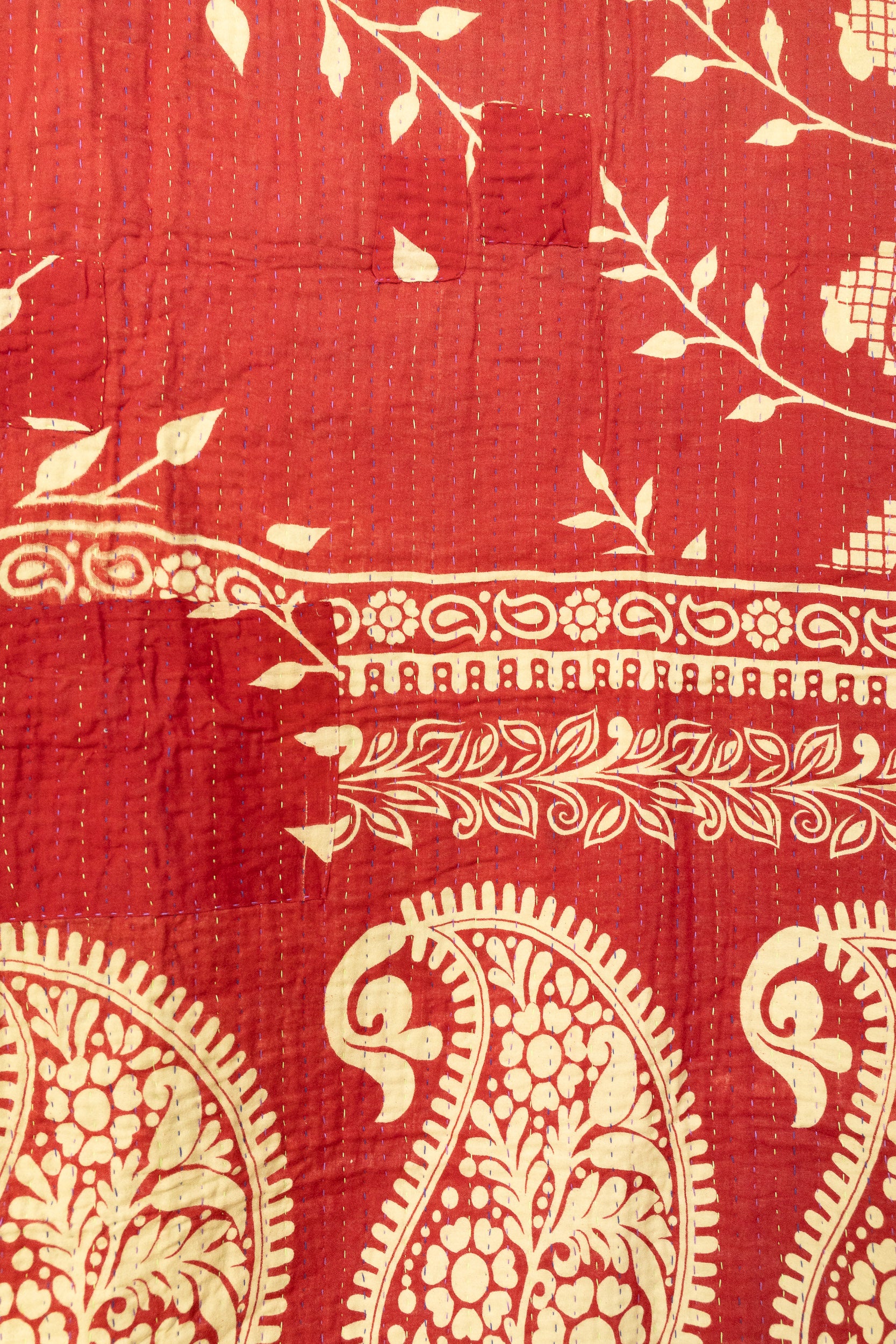 Zinnia Kantha Throw