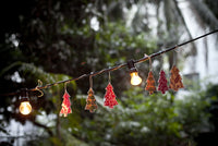 Kantha Stitched Tree Ornament - dignify
 - 2