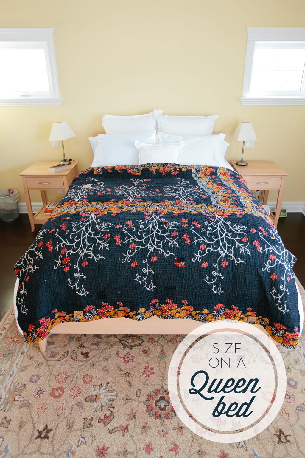 Triumph No. 3 Kantha Large Throw