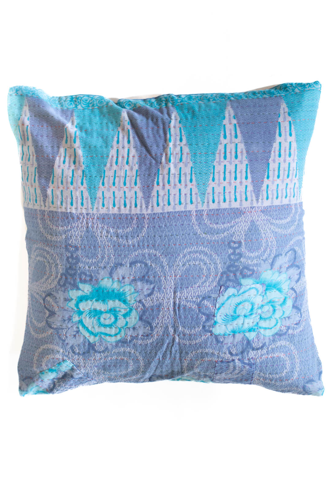 Triumph no. 1 Kantha Pillow Cover