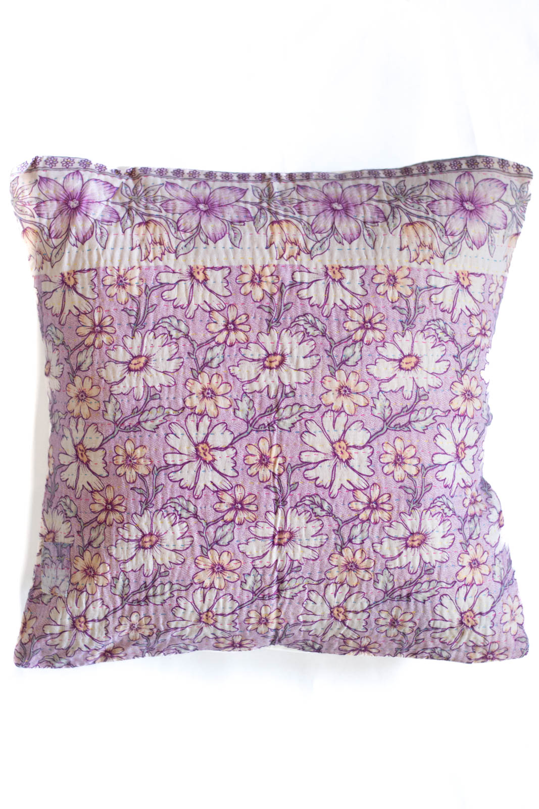 Triumph no. 2 Kantha Pillow Cover