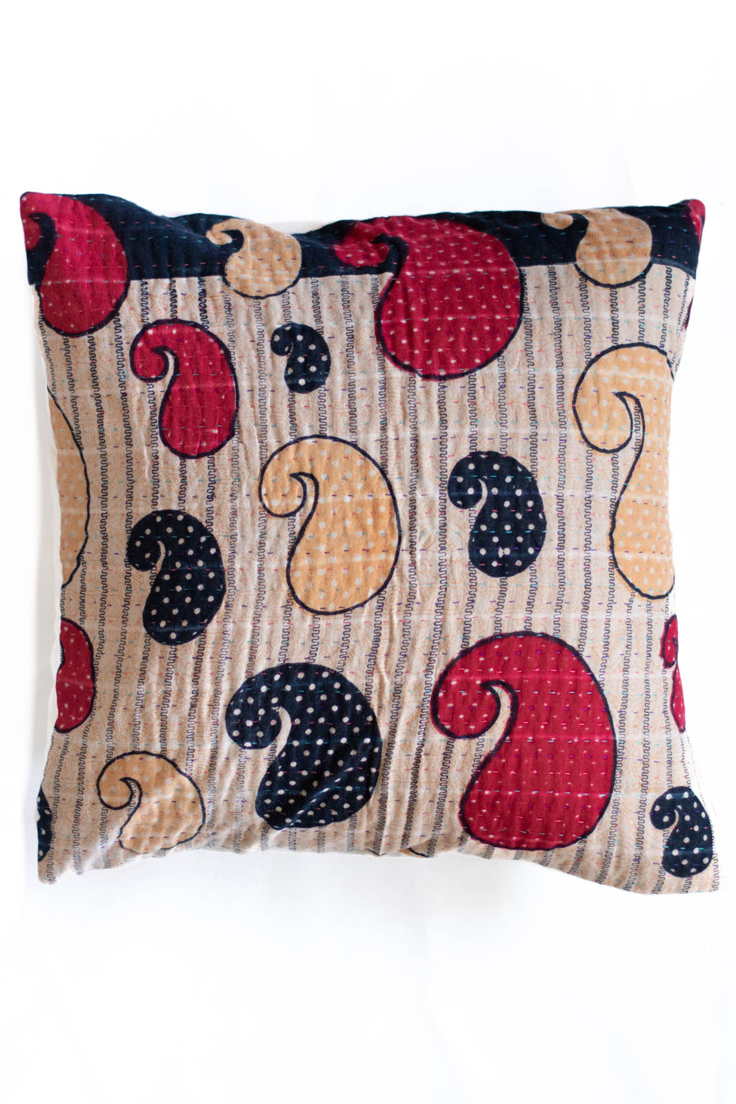 Triumph no. 3 Kantha Pillow Cover