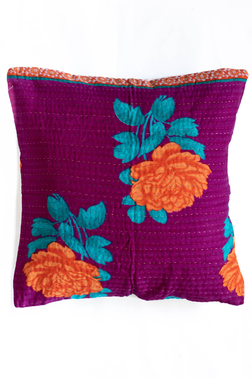 Triumph no. 5 Kantha Pillow Cover