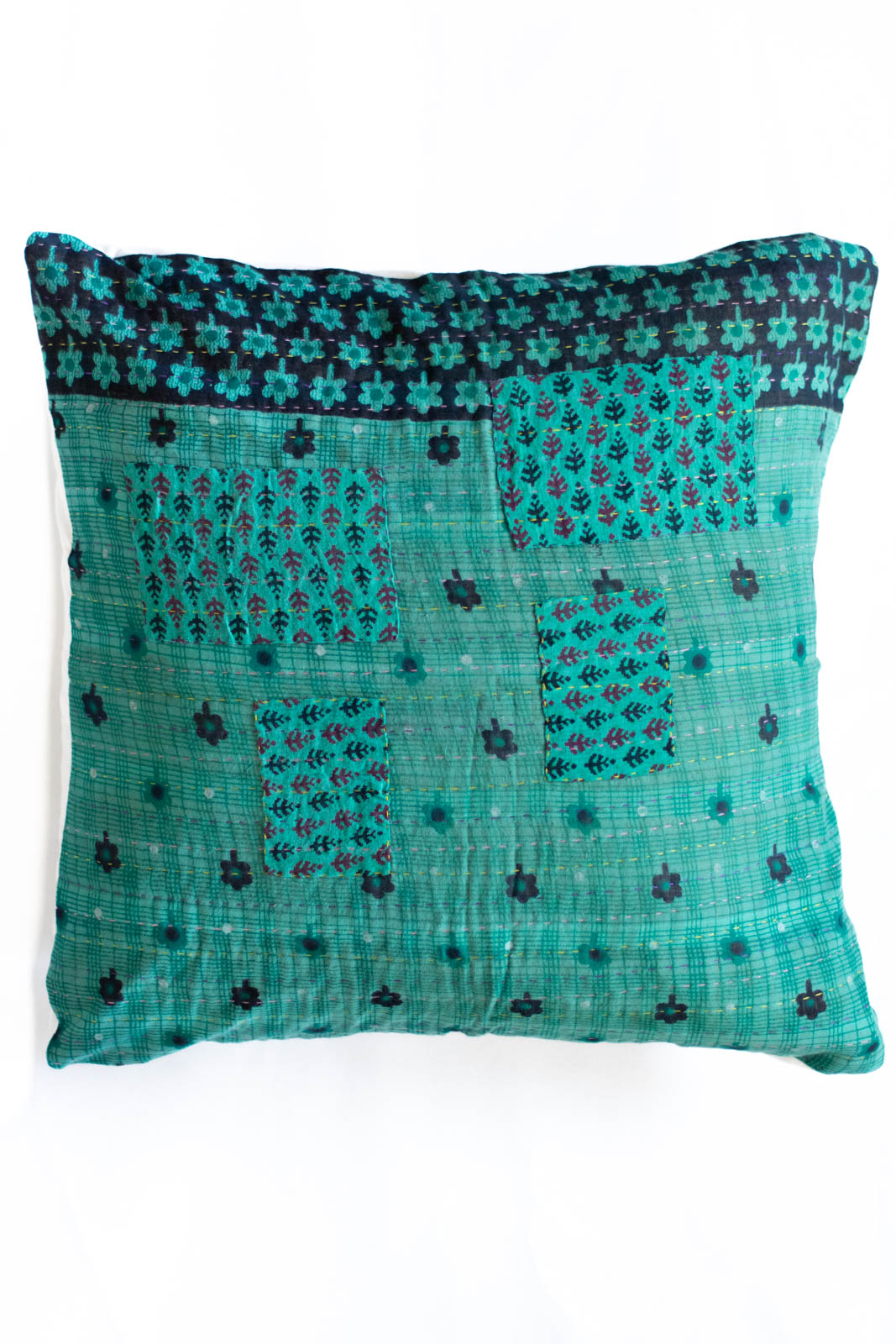 Unique no. 1 Kantha Pillow Cover