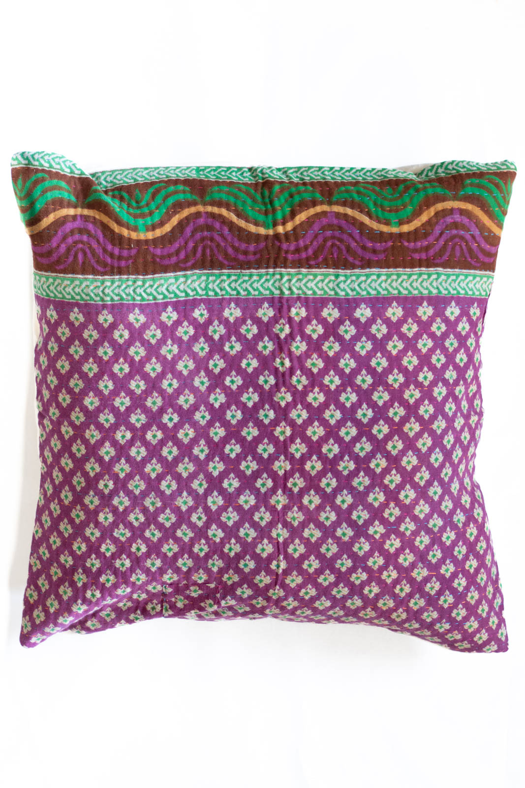 Unique no. 2 Kantha Pillow Cover