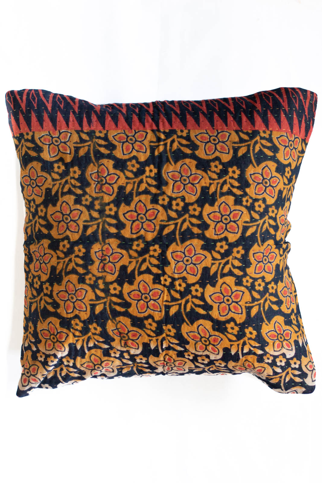 Unique no. 3 Kantha Pillow Cover