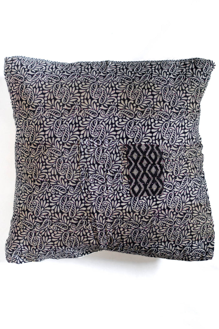 Extra large decorative throw pillows handmade kantha pillows for couch -  PS12