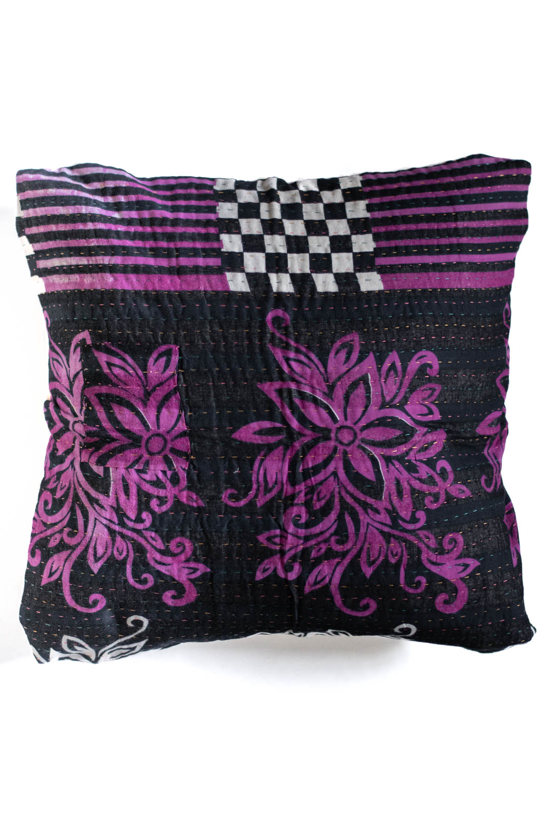 Treasure no. 1 Kantha Pillow Cover