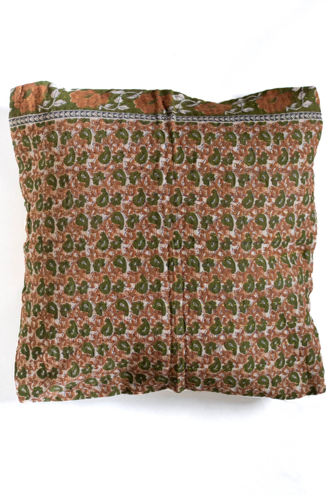 Treasure no. 3 Kantha Pillow Cover