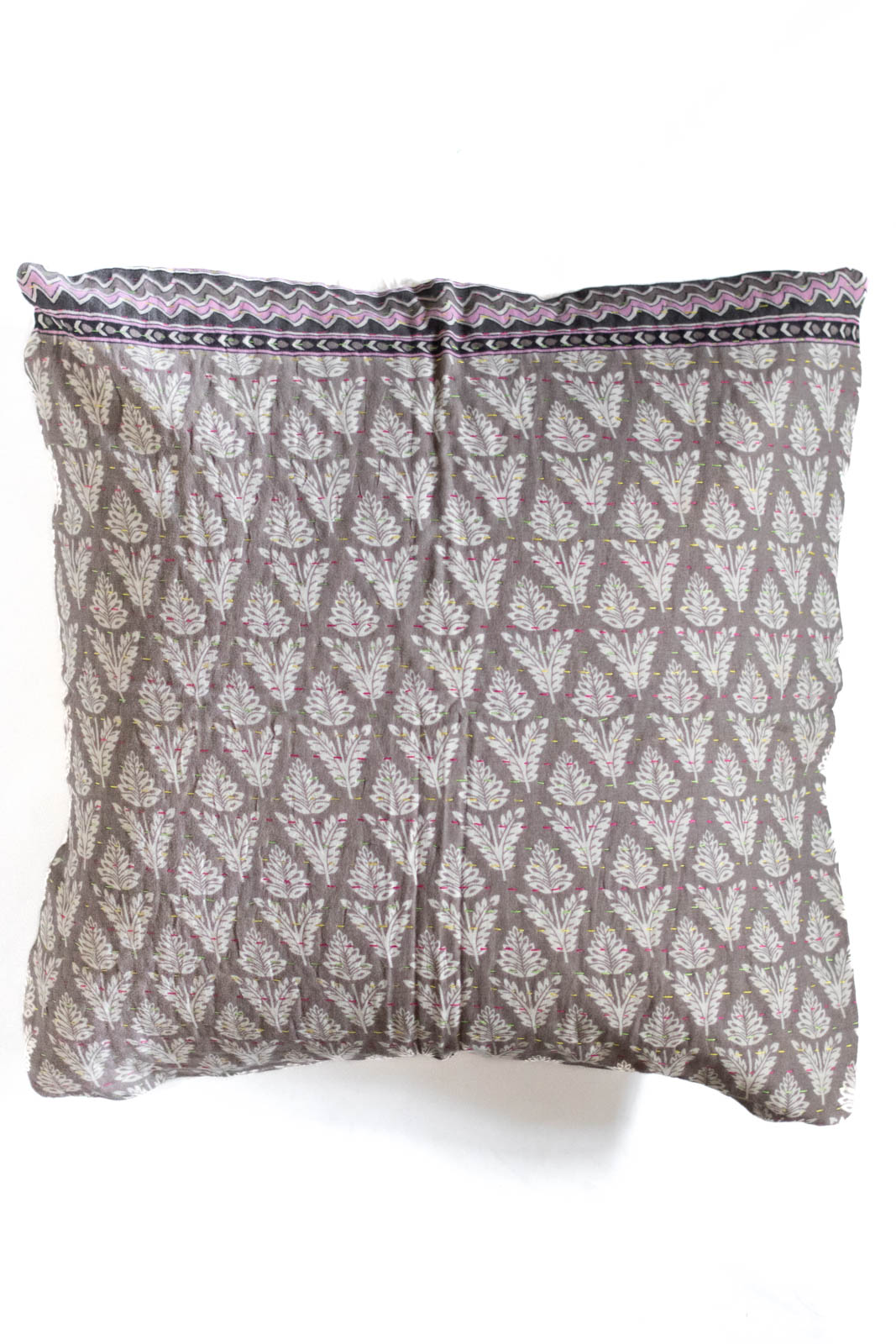 Treasure no. 6 Kantha Pillow Cover