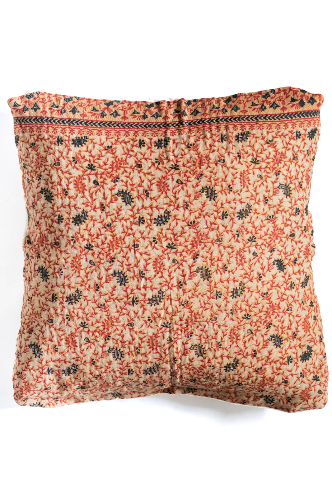 Treasure no. 9 Kantha Pillow Cover