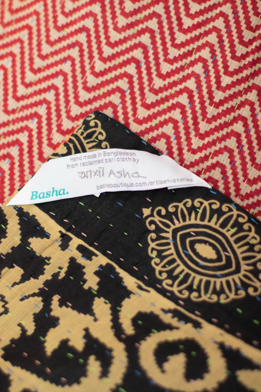 Triumph Kantha Throw