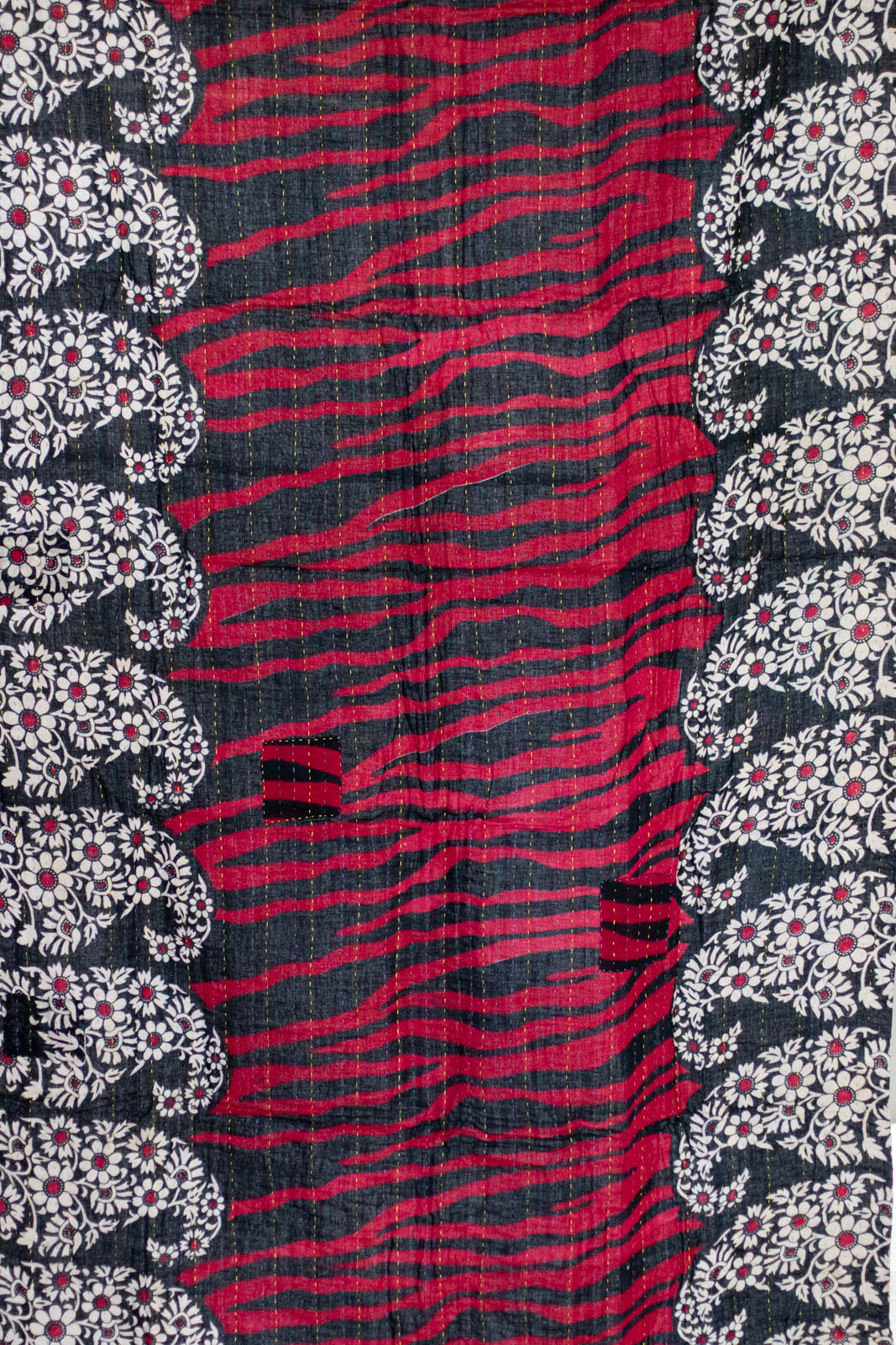 Upwards Kantha Throw