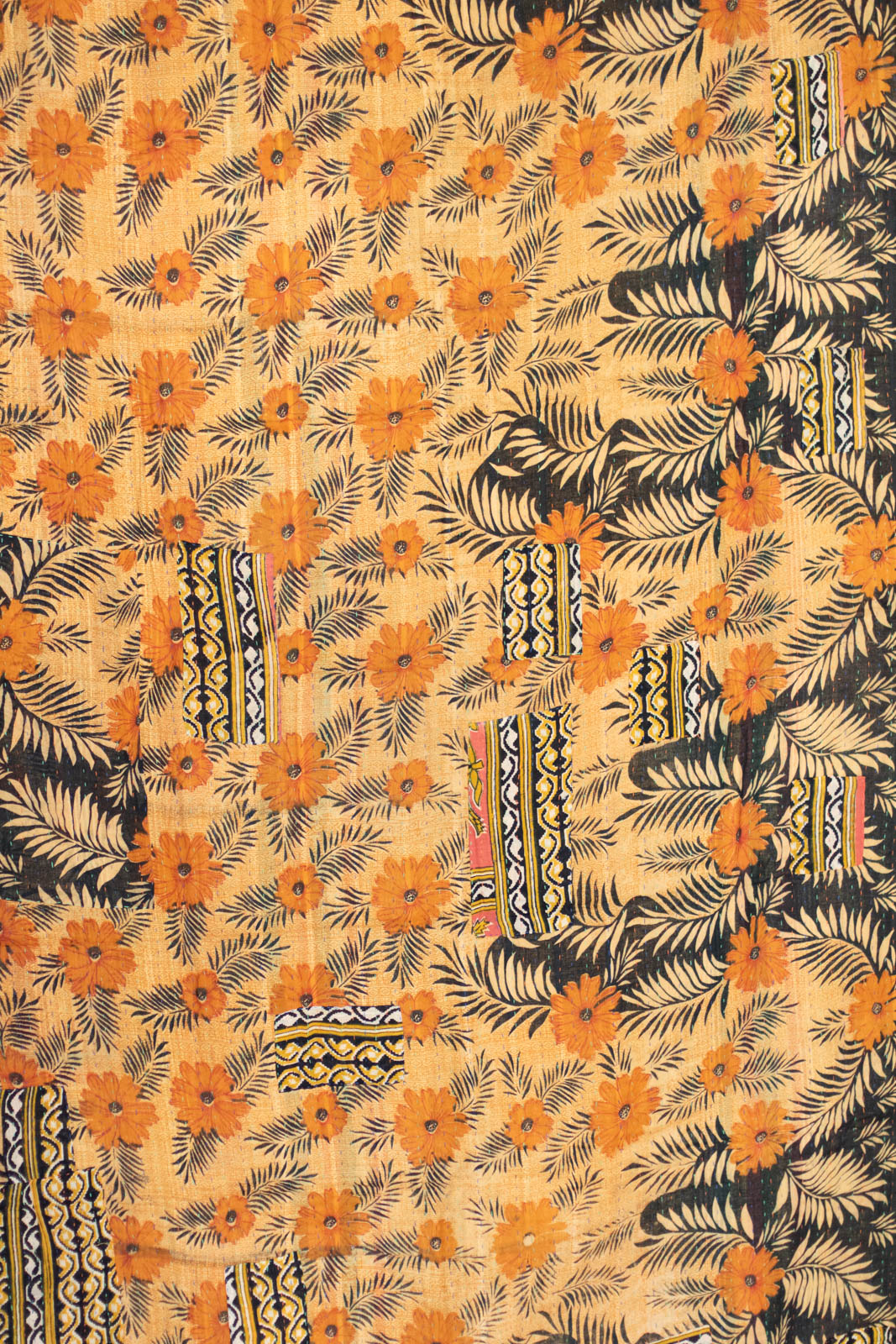 Chart Kantha Throw