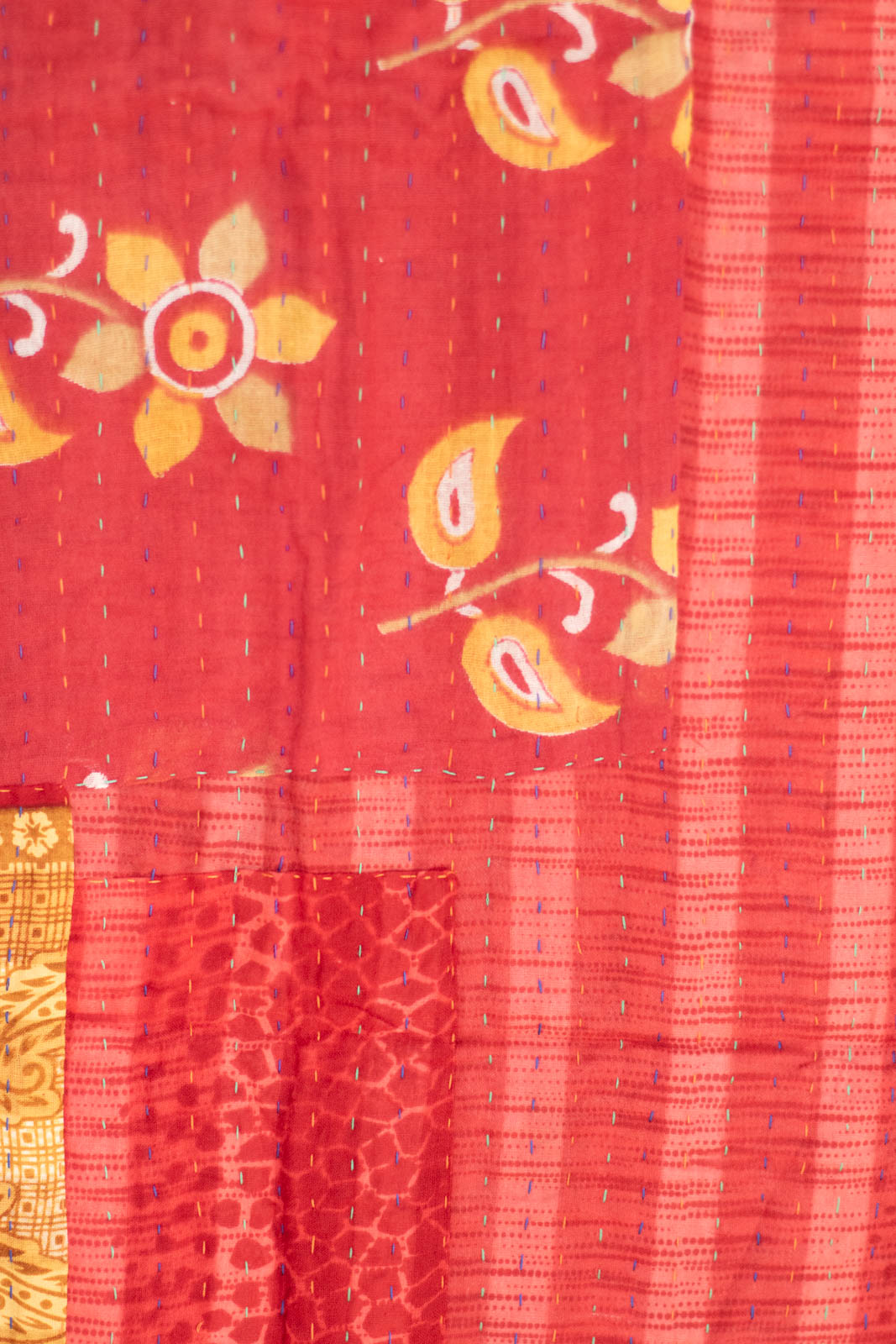 Chart Kantha Throw