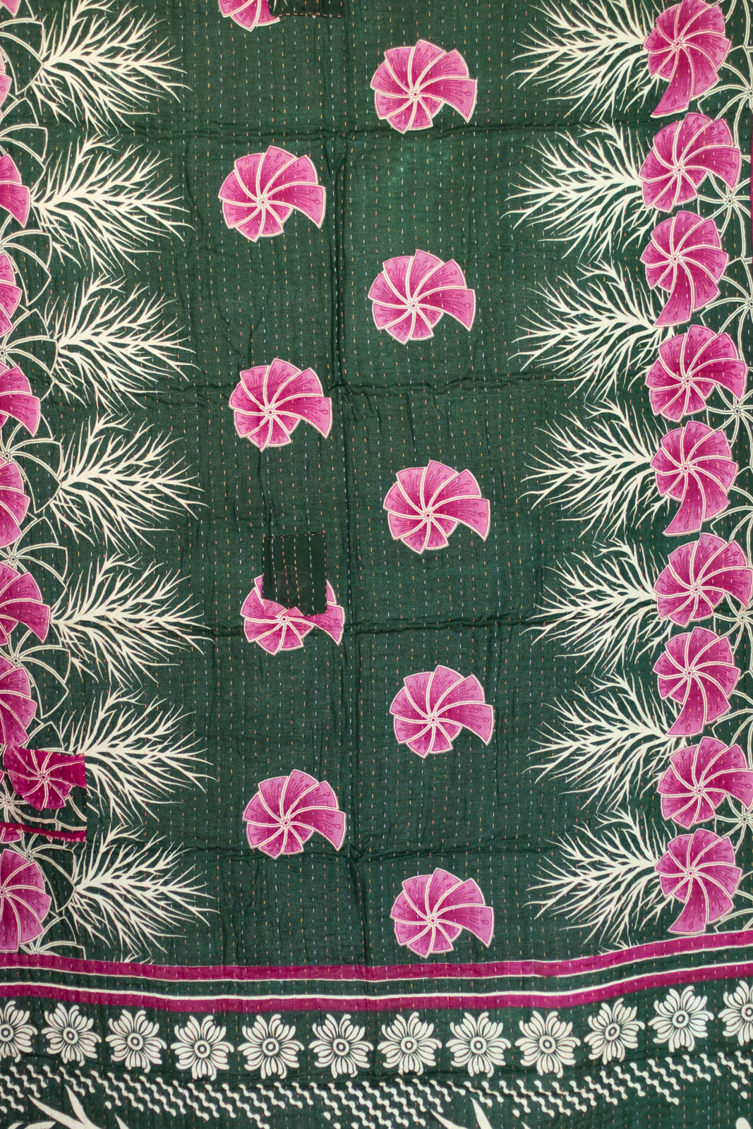 Course Kantha Throw