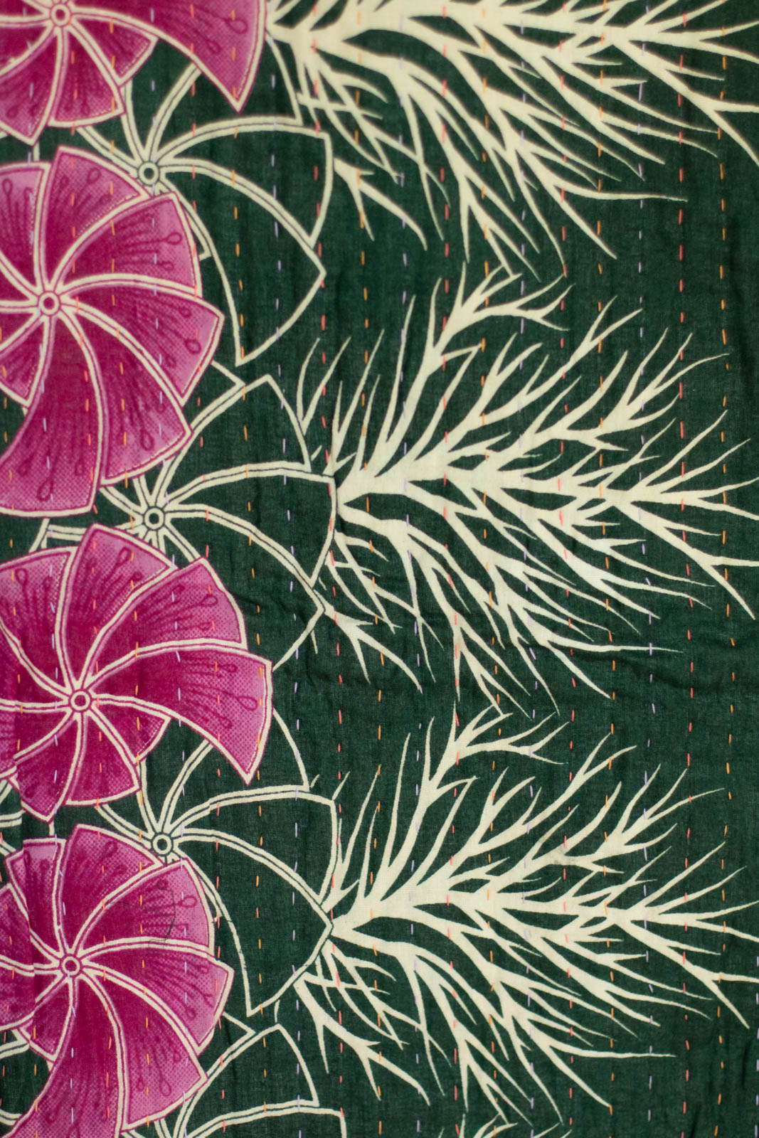 Course Kantha Throw