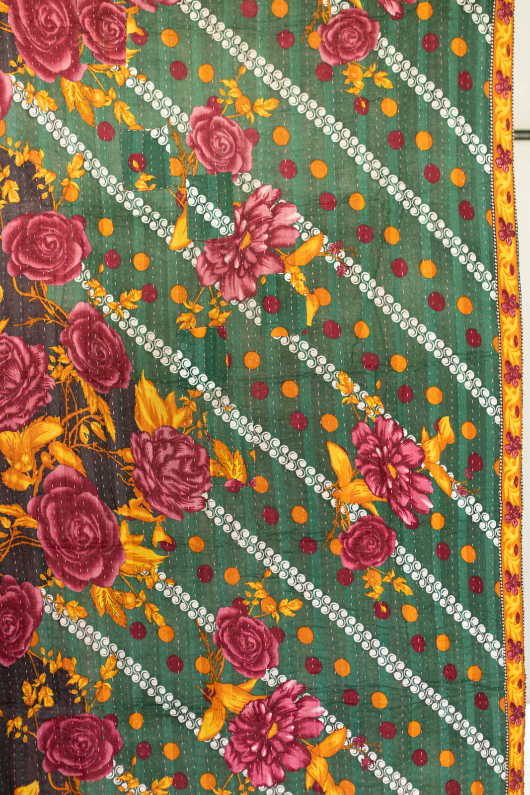Definite Kantha Throw