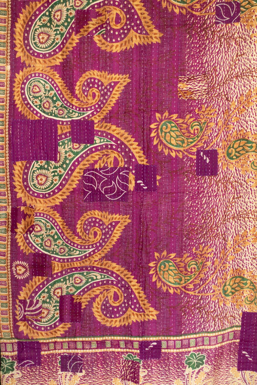 Distinguished Kantha Throw