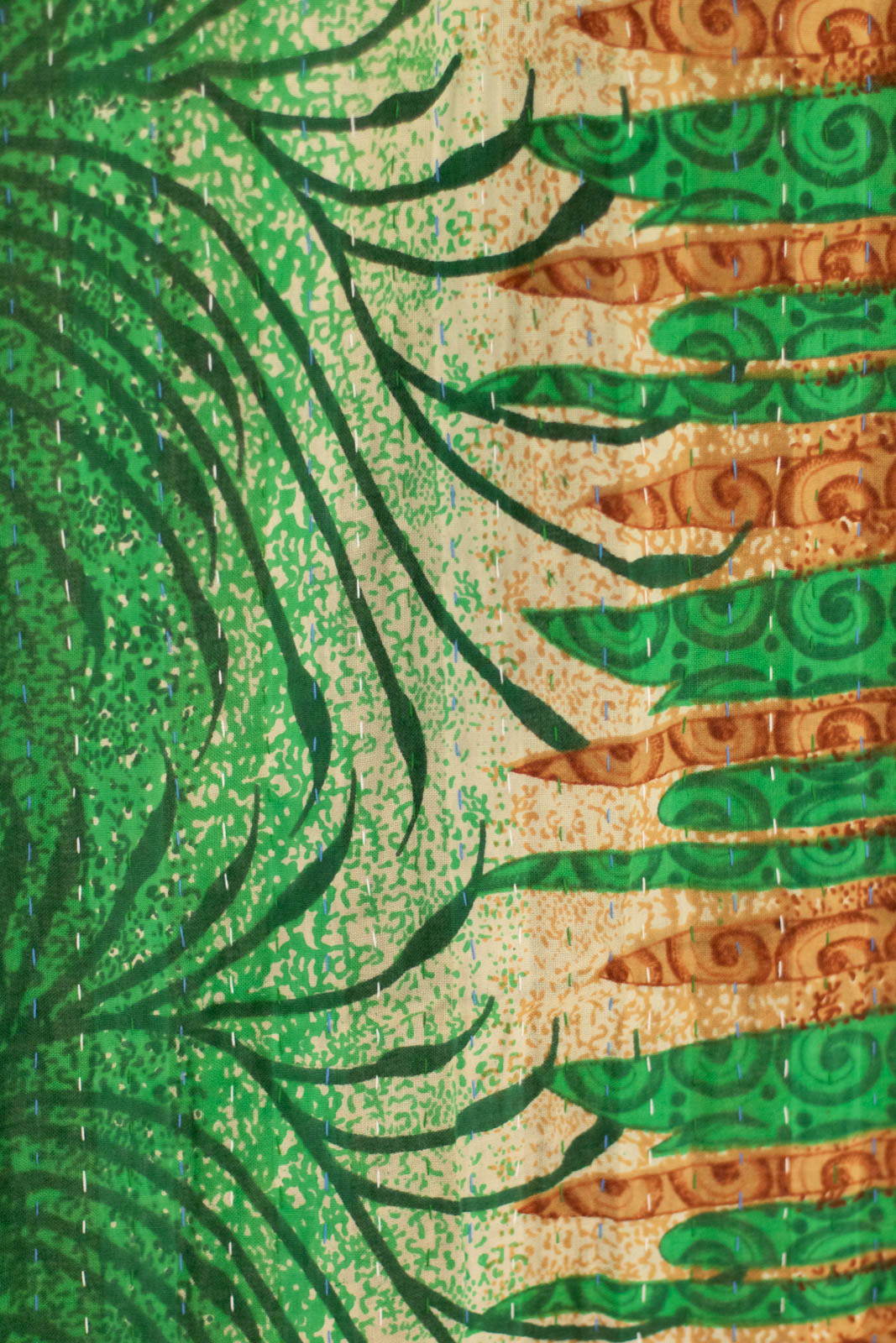 Distinguished Kantha Throw