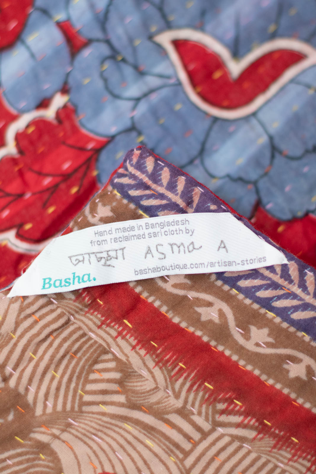 Draft Kantha Throw